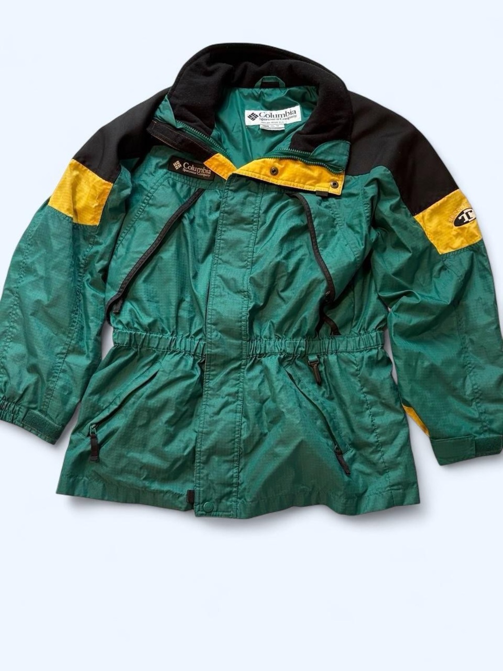 Columbia Kids 90s Teal Coat Youth Size 14/16
